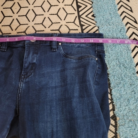 BLANK NYC DARK WASH STRAIGHT LEG  JEANS, SZ 28 - Picture 7 of 11